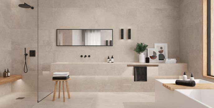 Salle de bains minimaliste