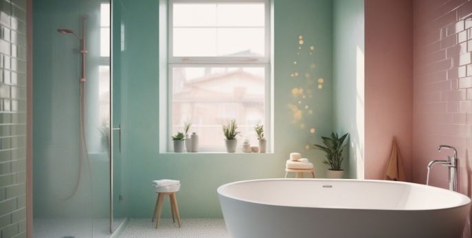 tendances de 2024 les couleurs pour salle de bains