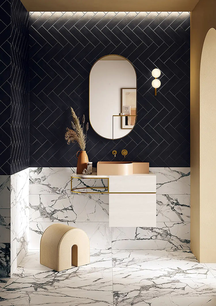 10 combinaisons de couleurs pour les salles de bains